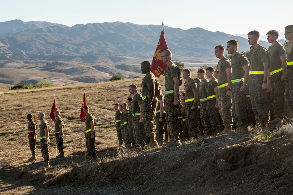 2nd Battalion, 1st Marines Celebrate Marine Corps' Birthday with Moto Run
