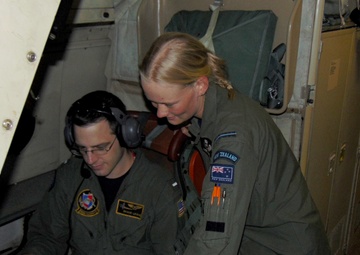 U.S. Navy P-3C Orion Provides Assistance To New Zealand After Earthquake