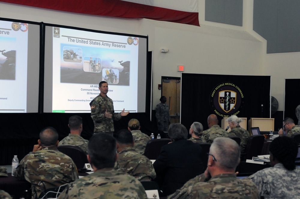 ARMEDCOM leadership briefs readiness on their road to ‘awesome’