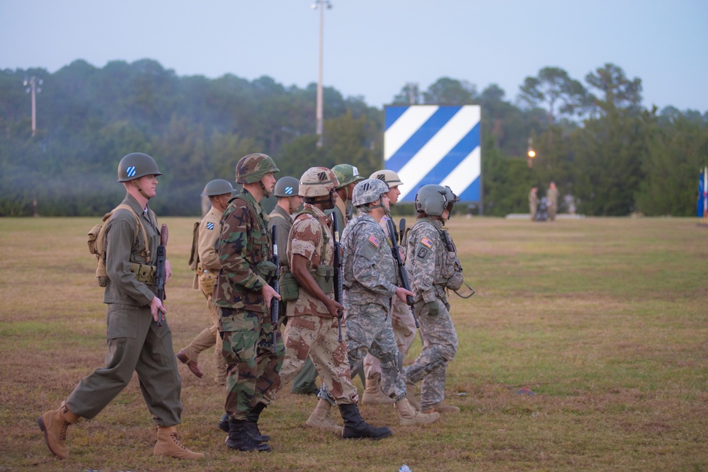 Current 3ID Soldiers Represent 3ID Soldiers of the Past