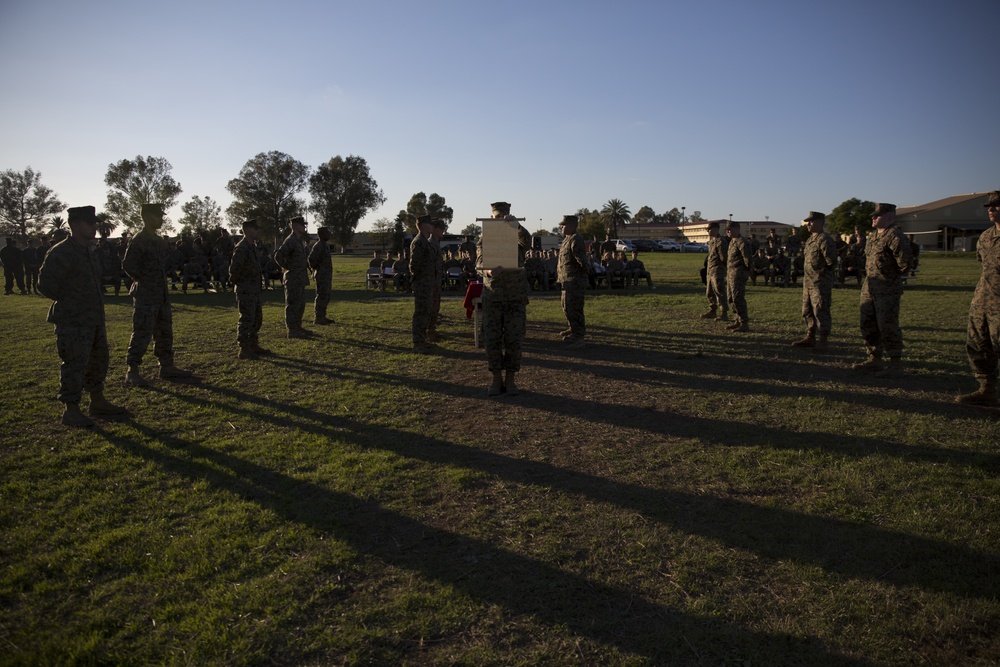 Deployed Marines celebrate the Corps’ 241st birthday