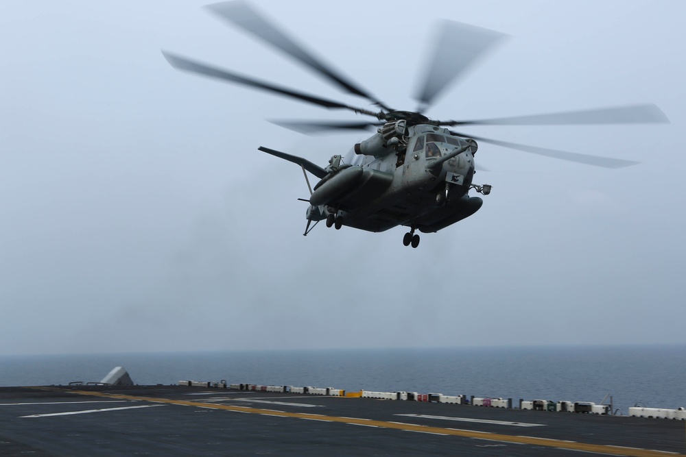 22nd MEU Marines Conduct Flight Operations