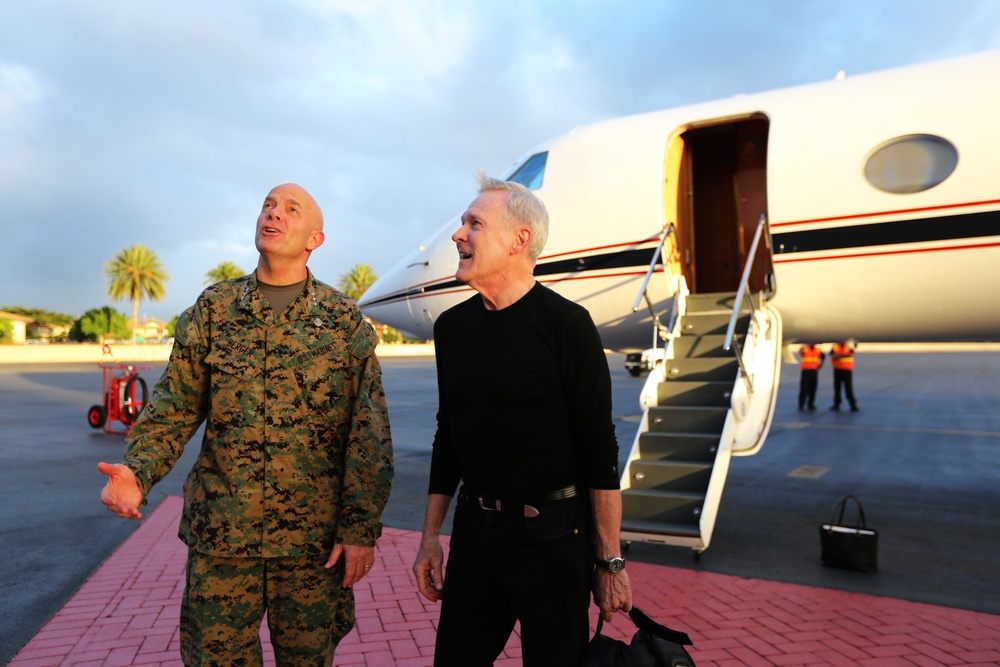 Secretary of the Navy visits Sailors, Marines in Hawaii