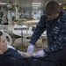 Medical treatment aboard USS Bonhomme Richard (LHD 6)