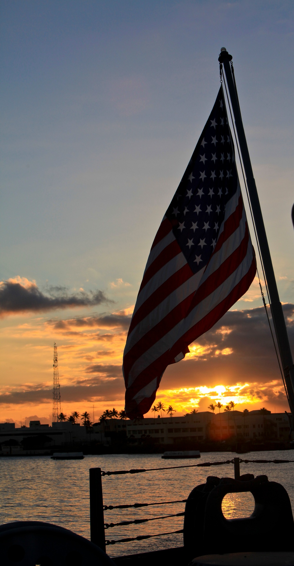 Veterans Day aboard USS Missouri