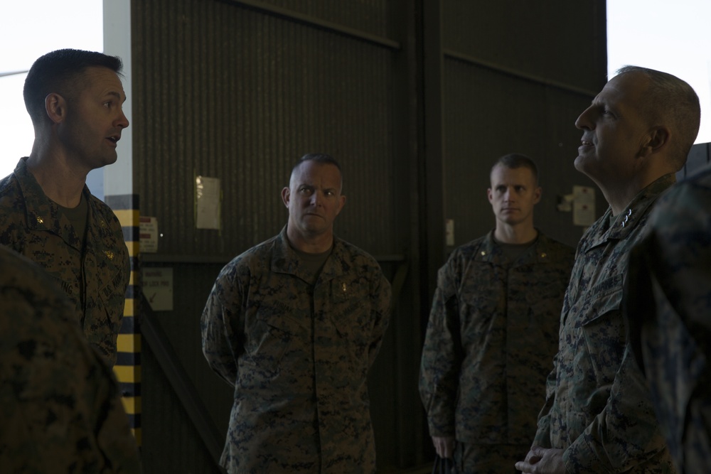 Three-star general visits U.S. Marines abroad