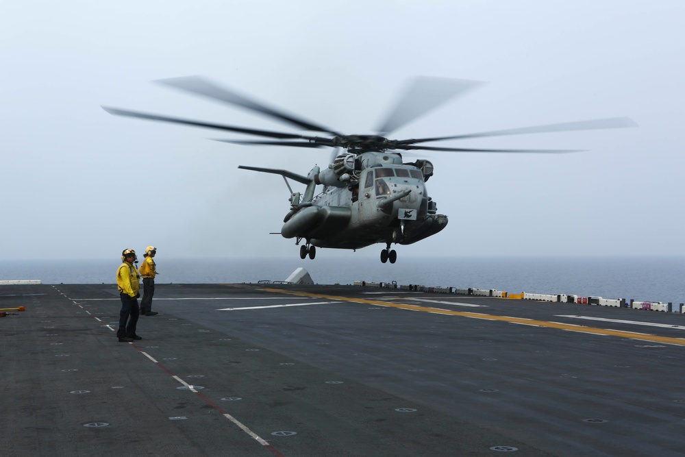 22nd MEU Marines Conduct Flight Operations