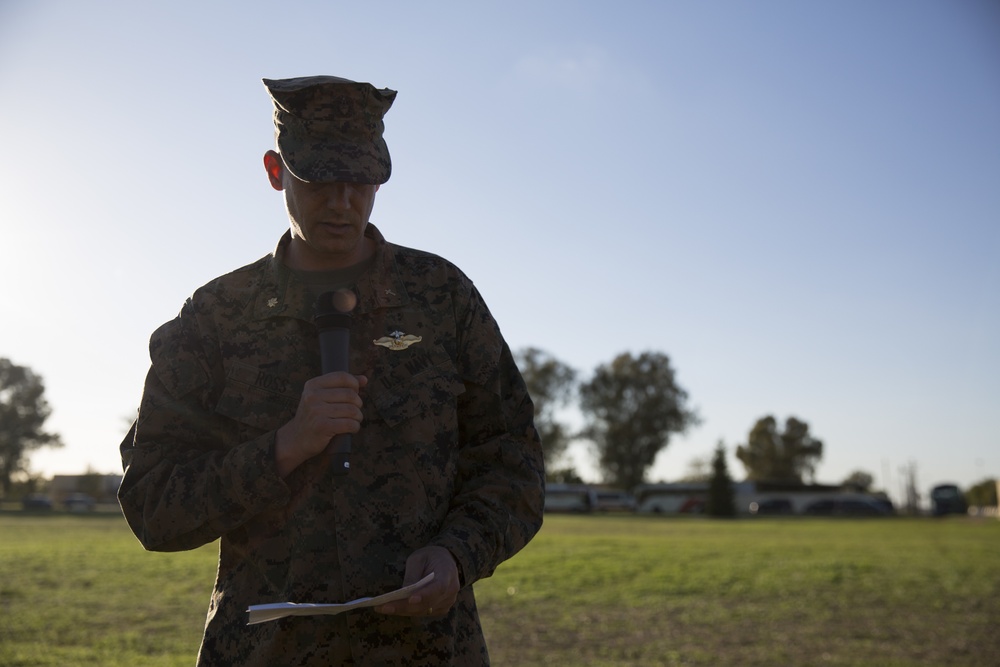 Deployed Marines celebrate the Corps’ 241st birthday