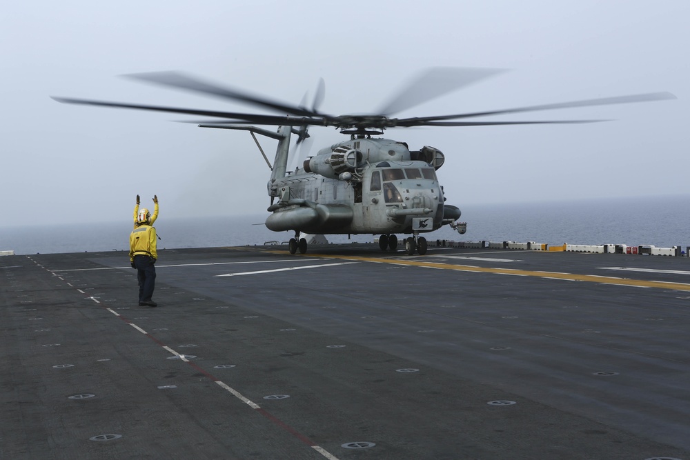 22nd MEU Marines Conduct Flight Operations