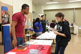 Camp Zama middle, high school students  prepare for higher education at college fair