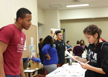 Camp Zama middle, high school students prepare for higher learning at college fair