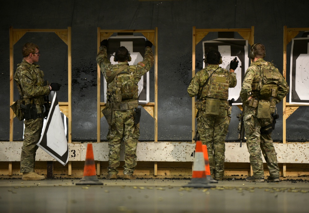 U.S. Army Special Forces Indoor Weapons Training