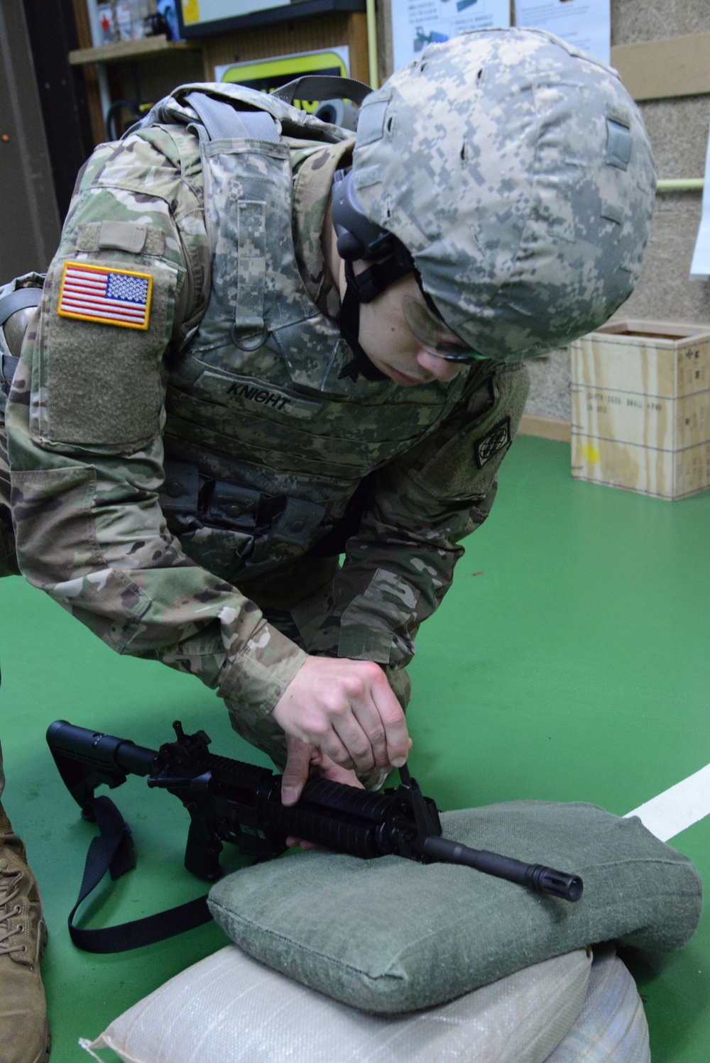 39th Signal Bn range qualification