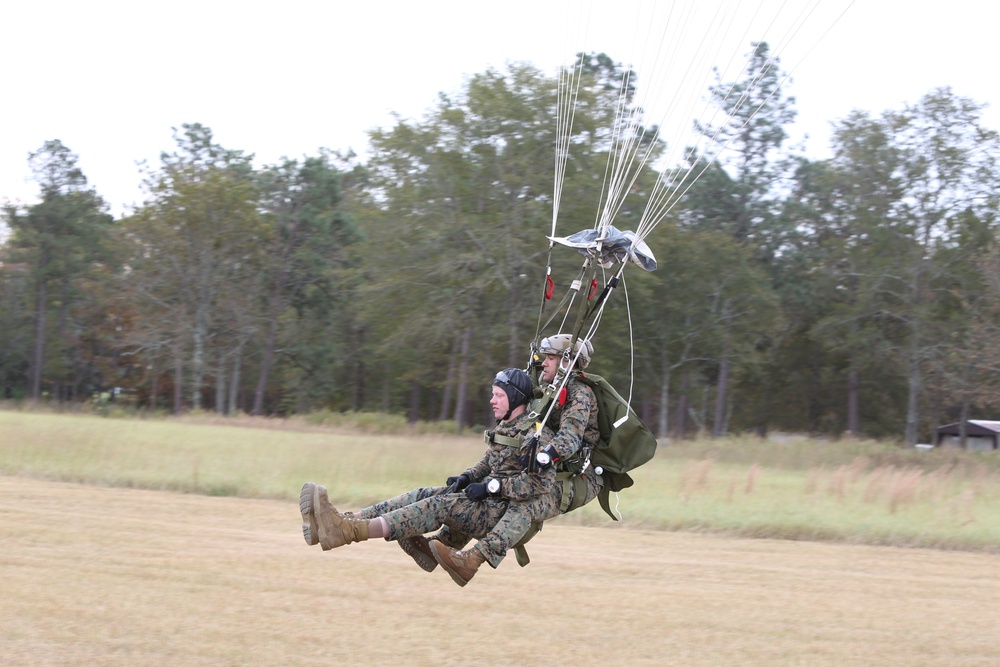 2d Recon Bn increases their mission readiness with jump training