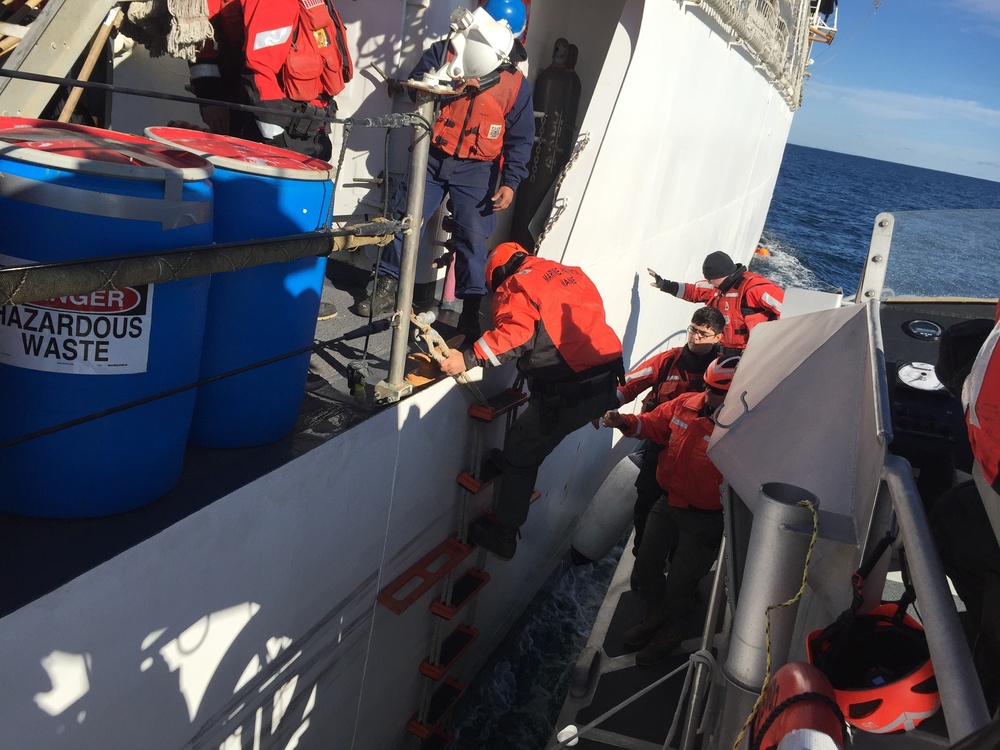 Coast Guard, Maine Marine Patrol team up during Operation Blue Claw