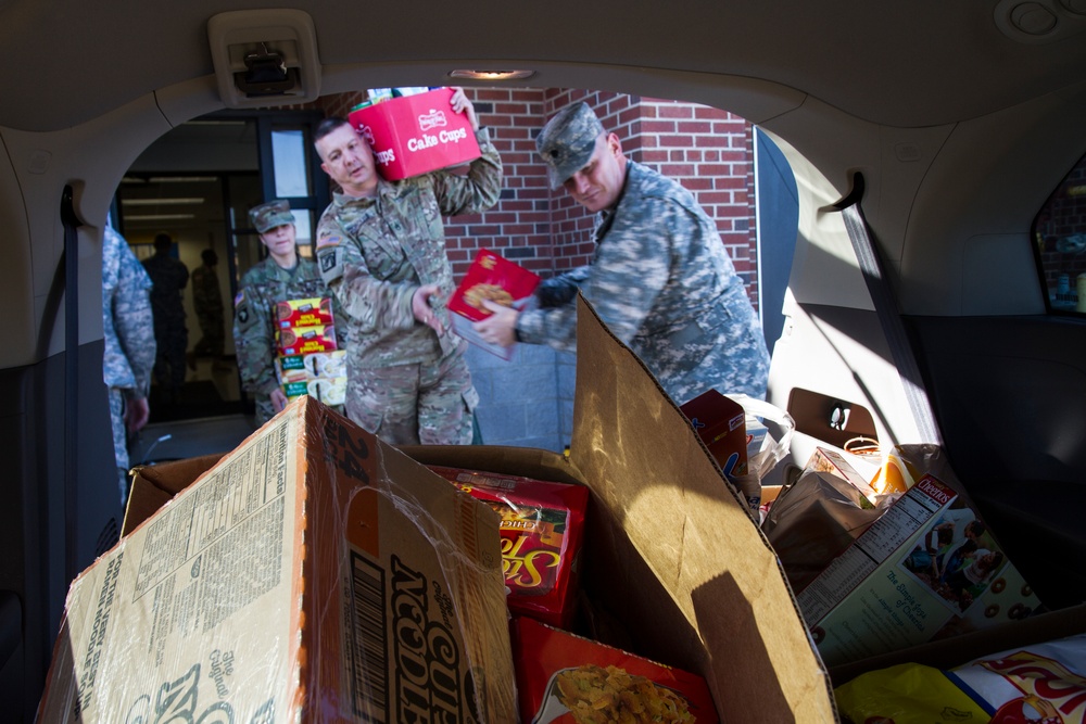 3-10 GSAB donates food to Feed Our Vets