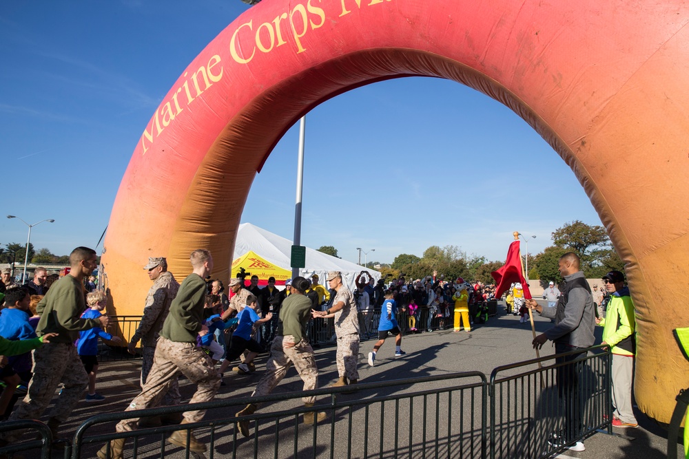 MARINE CORPS MARATHON KID'S RUN