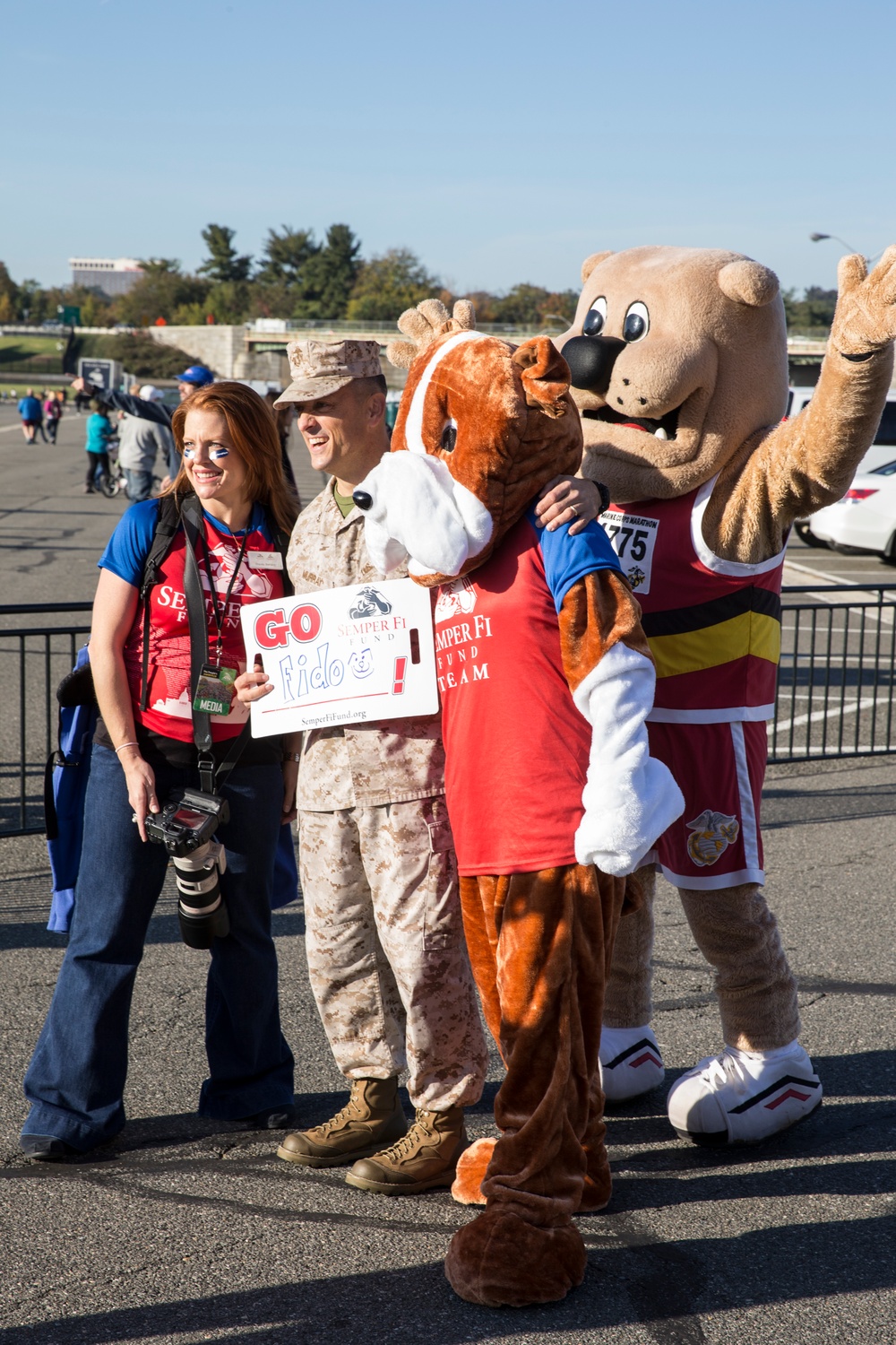 MARINE CORPS MARATHON KID'S RUN