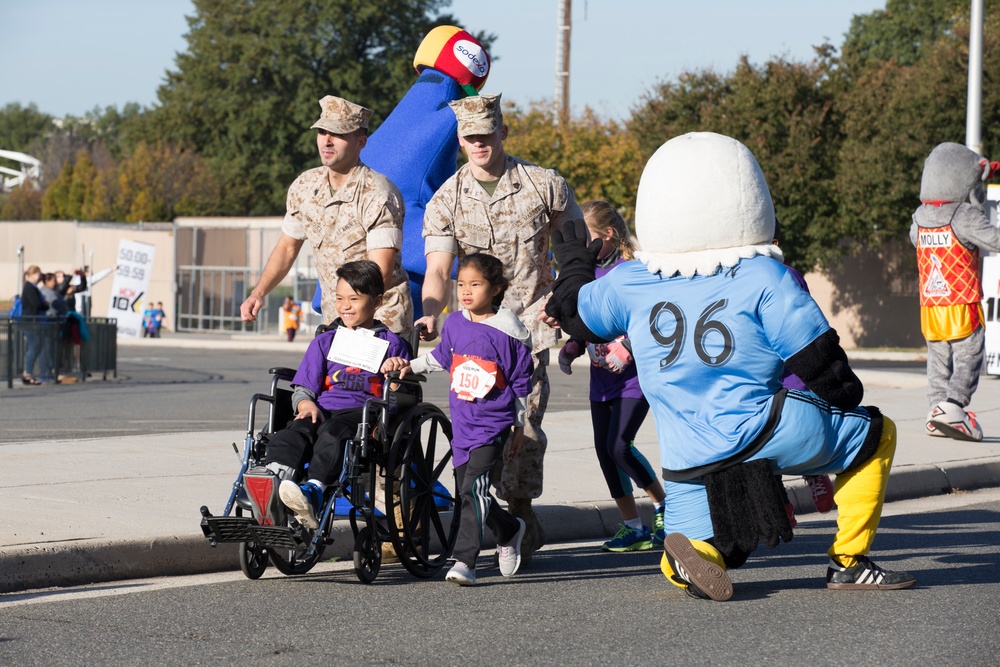 MARINE CORPS MARATHON KID'S RUN