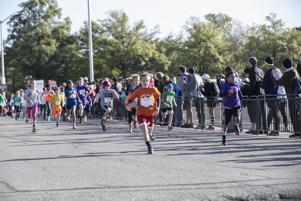 MARINE CORPS MARATHON KID'S RUN