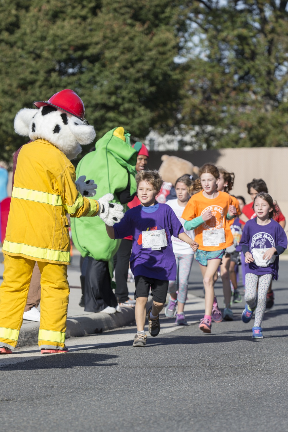 MARINE CORPS MARATHON KID'S RUN