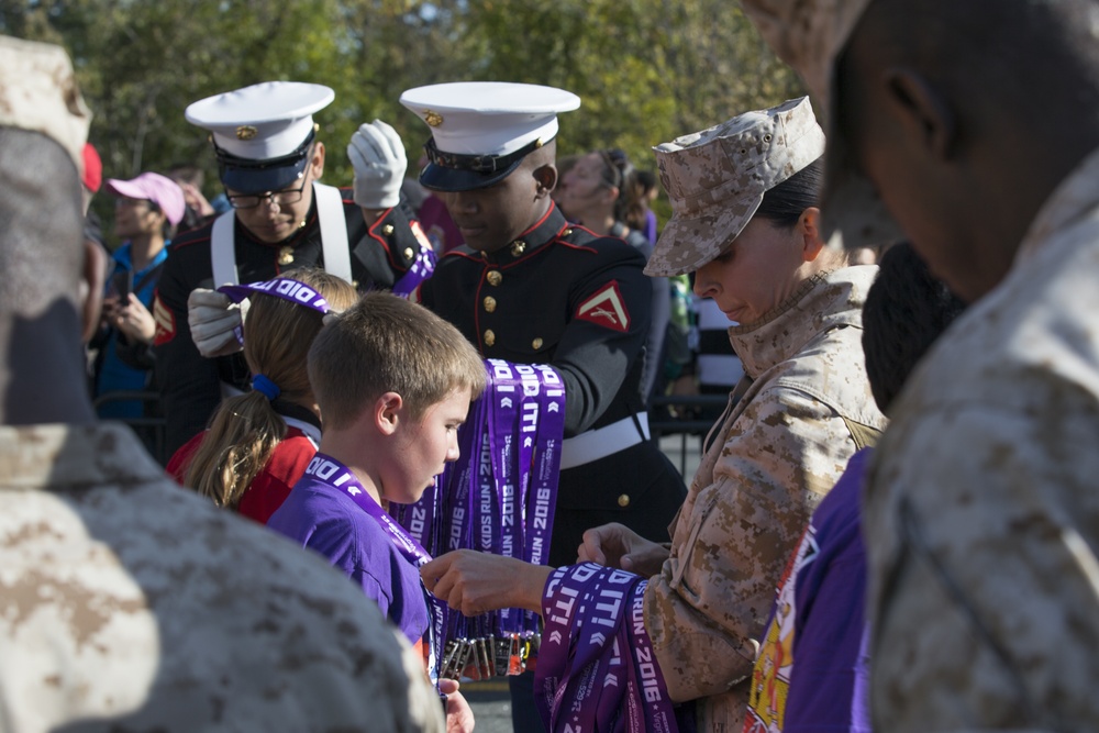 MARINE CORPS MARATHON KID'S RUN