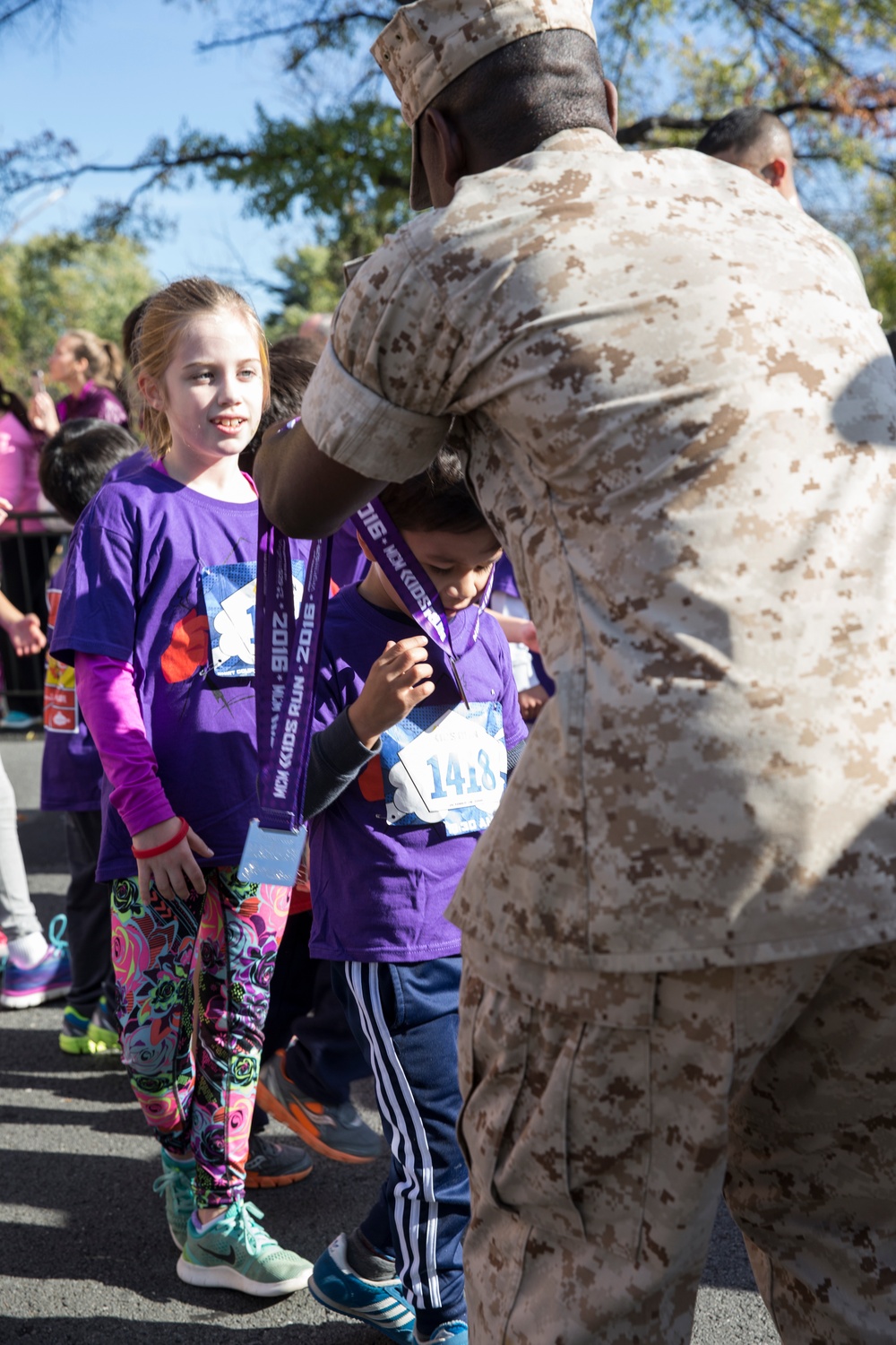 MARINE CORPS MARATHON KID'S RUN