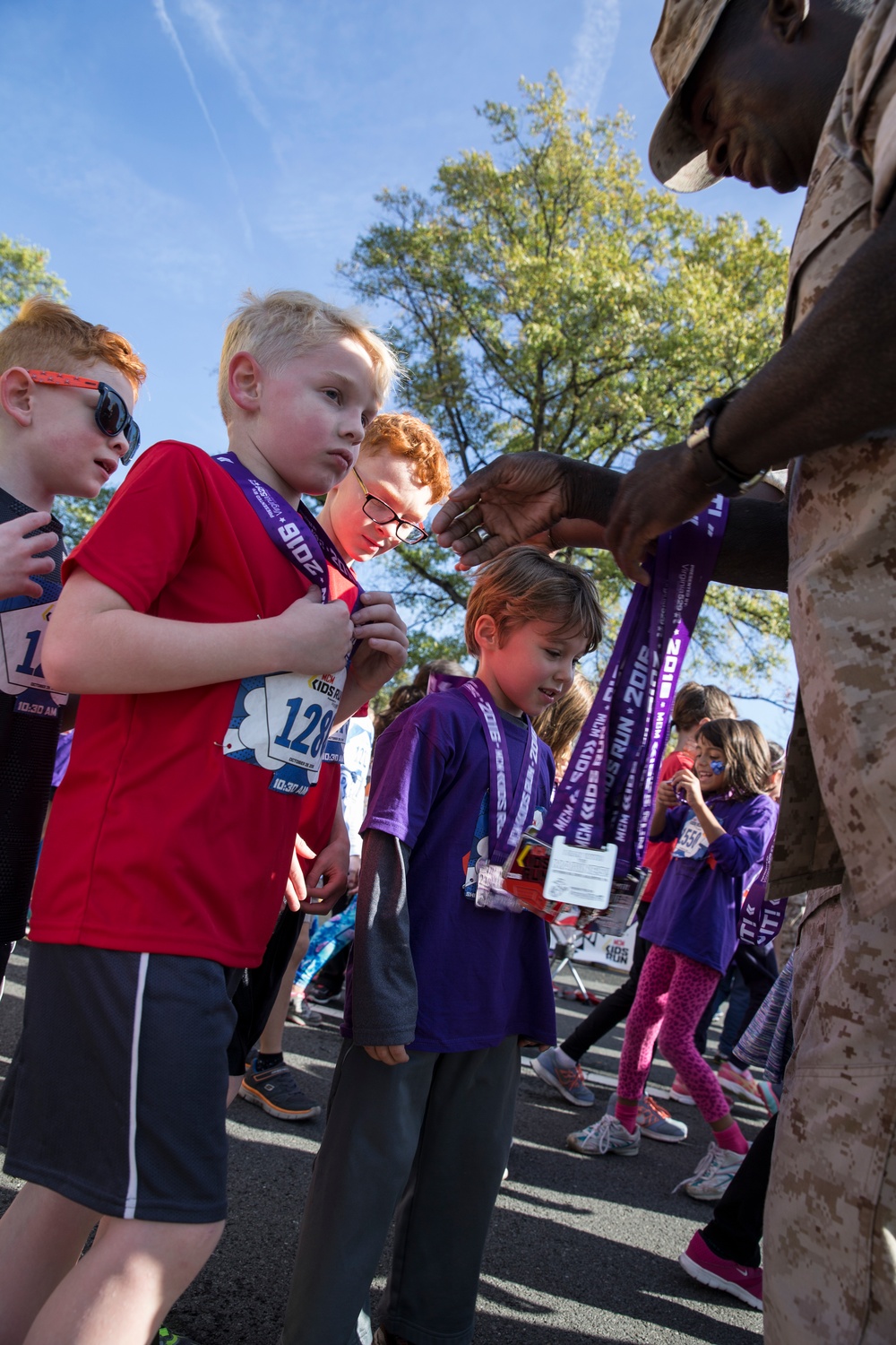 MARINE CORPS MARATHON KID'S RUN