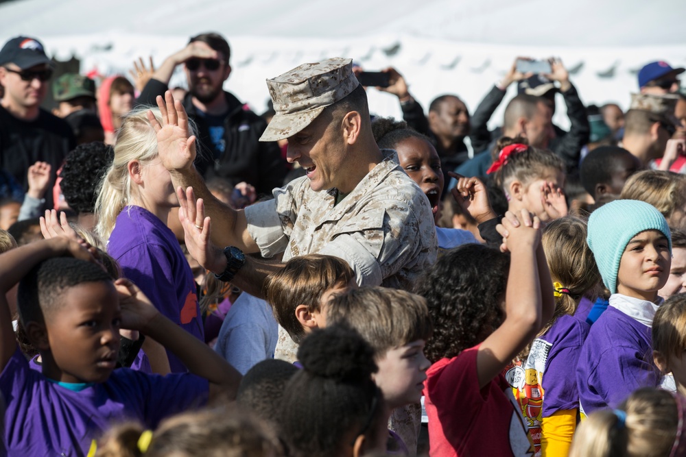 MARINE CORPS MARATHON KID'S RUN