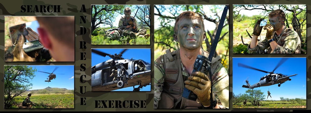 55th RQS participace in search and rescue exercise