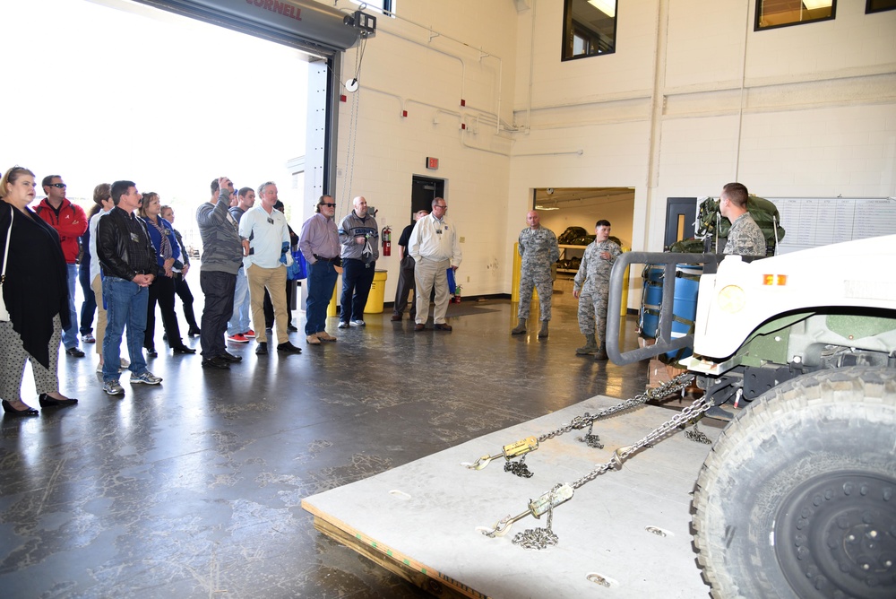 Civilian employers visit the 403rd Wing