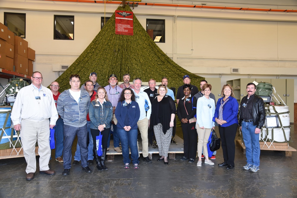 Civilian employers visit the 403rd Wing