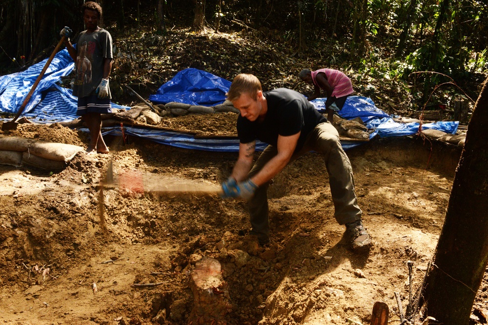 DPAA recovery operations in Solomon Islands