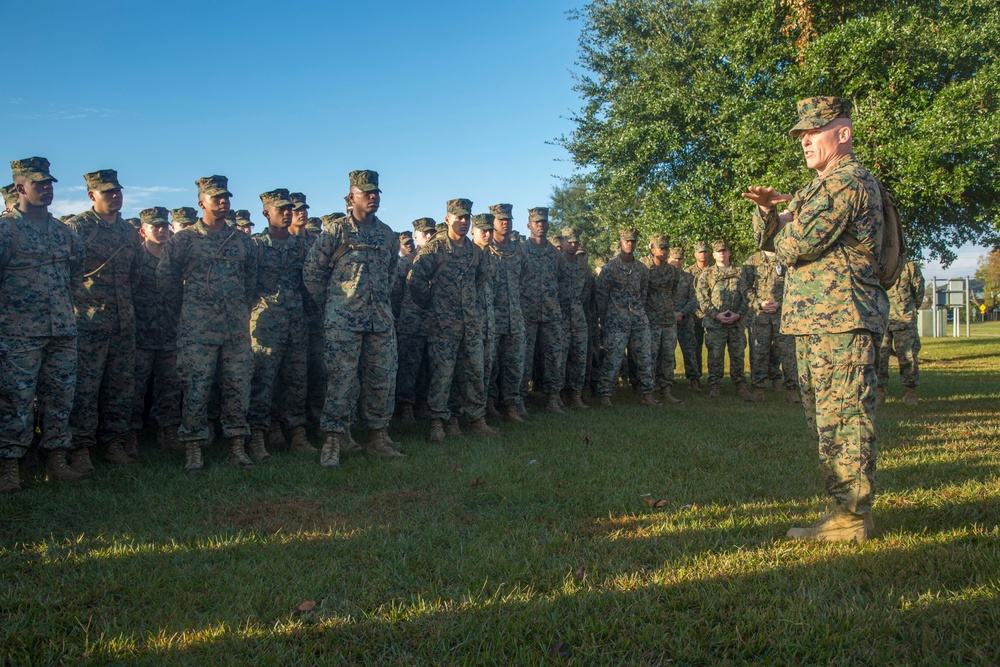 Camp Lejeune 75th Anniversary Hike