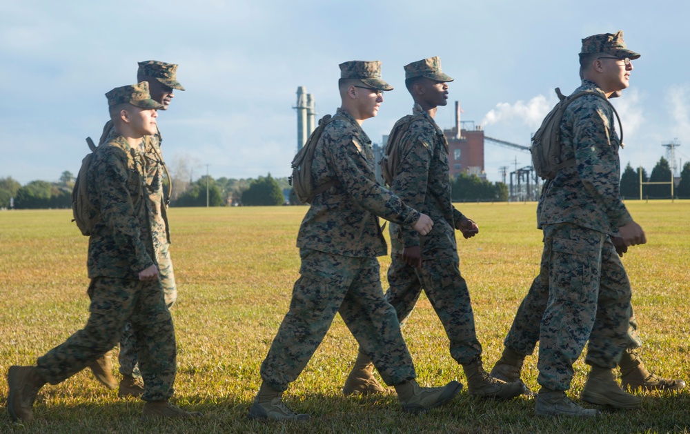 Camp Lejeune 75th Anniversary Hike