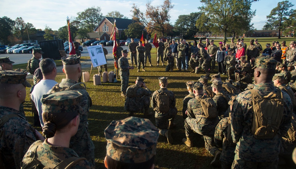 Camp Lejeune 75th Anniversary Hike