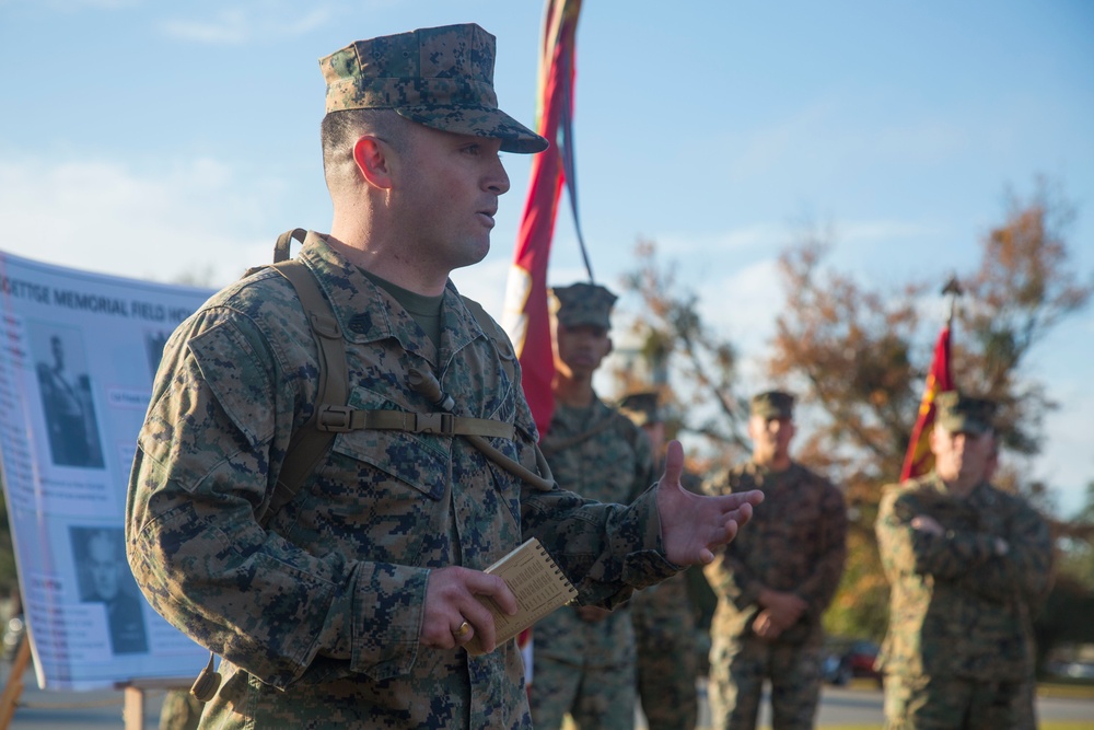 Camp Lejeune 75th Anniversary Hike