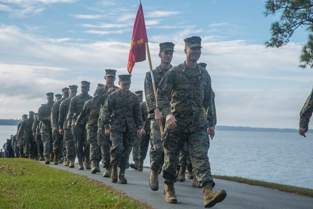 Camp Lejeune 75th Anniversary Hike