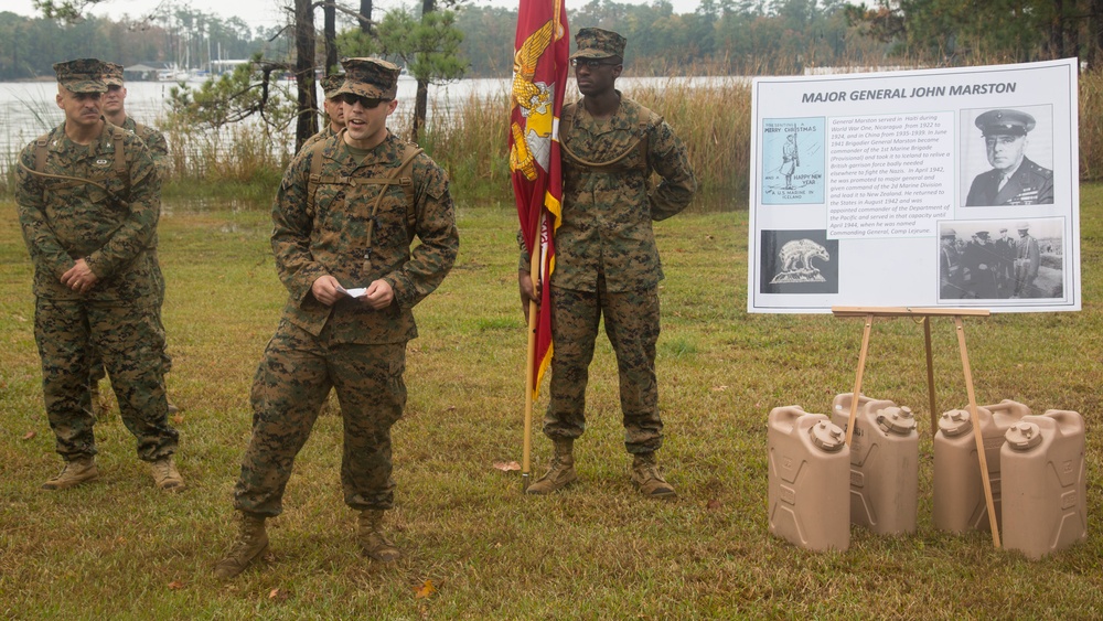 Camp Lejeune 75th Anniversary Hike