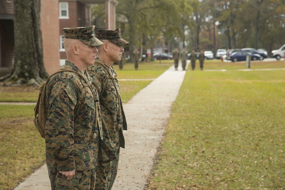 Camp Lejeune 75th Anniversary Hike