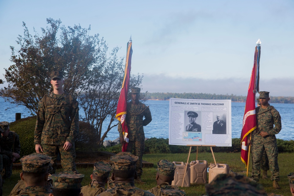 Camp Lejeune 75th Anniversary Hike