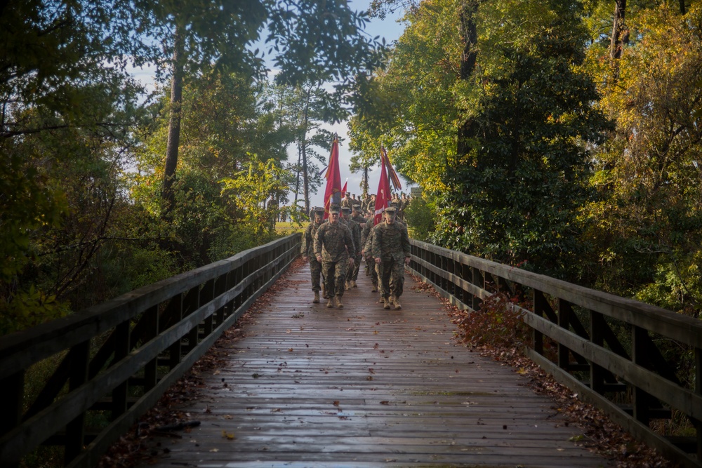 Camp Lejeune 75th Anniversary Hike