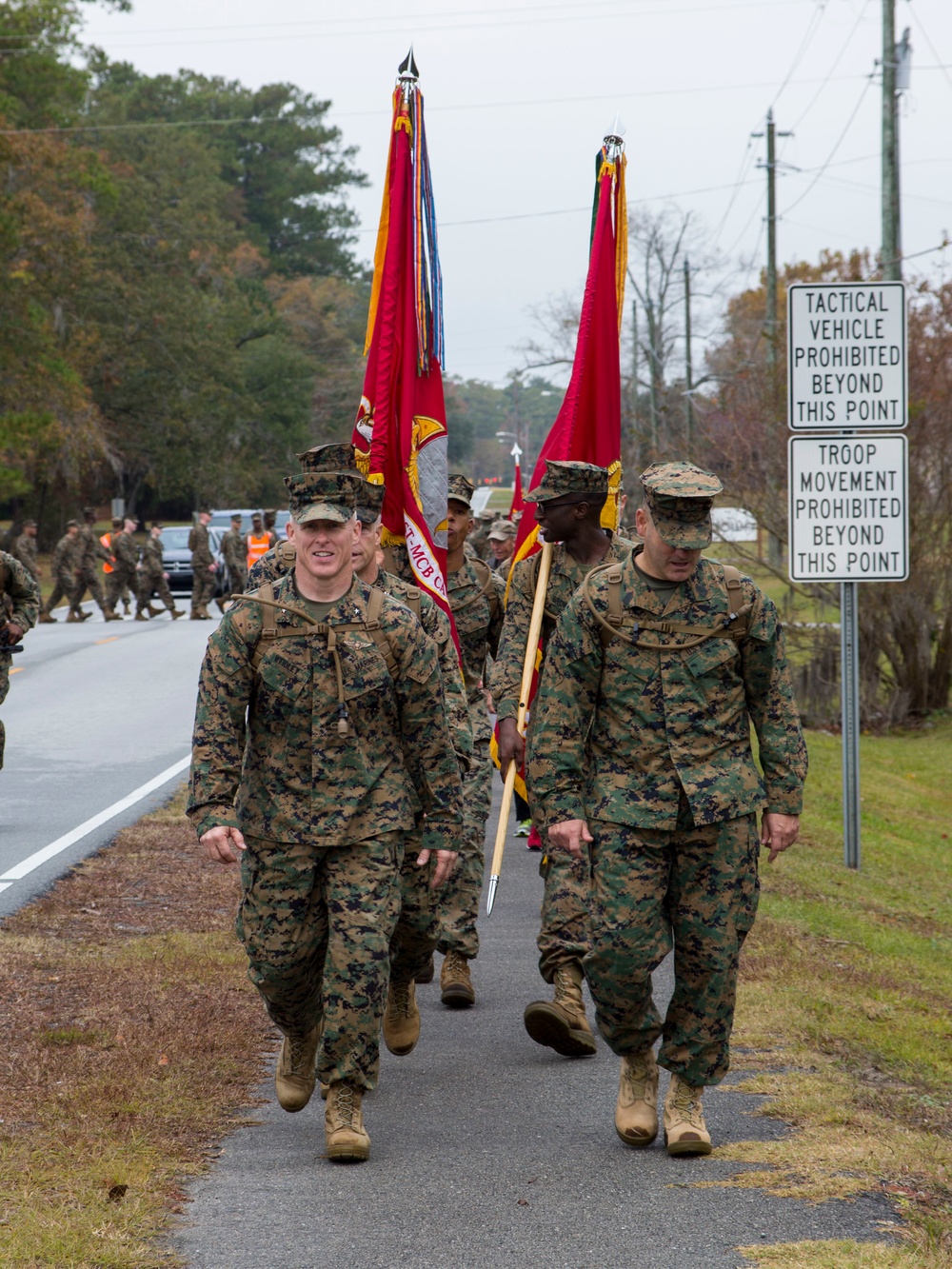 Camp Lejeune 75th Anniversary Hike