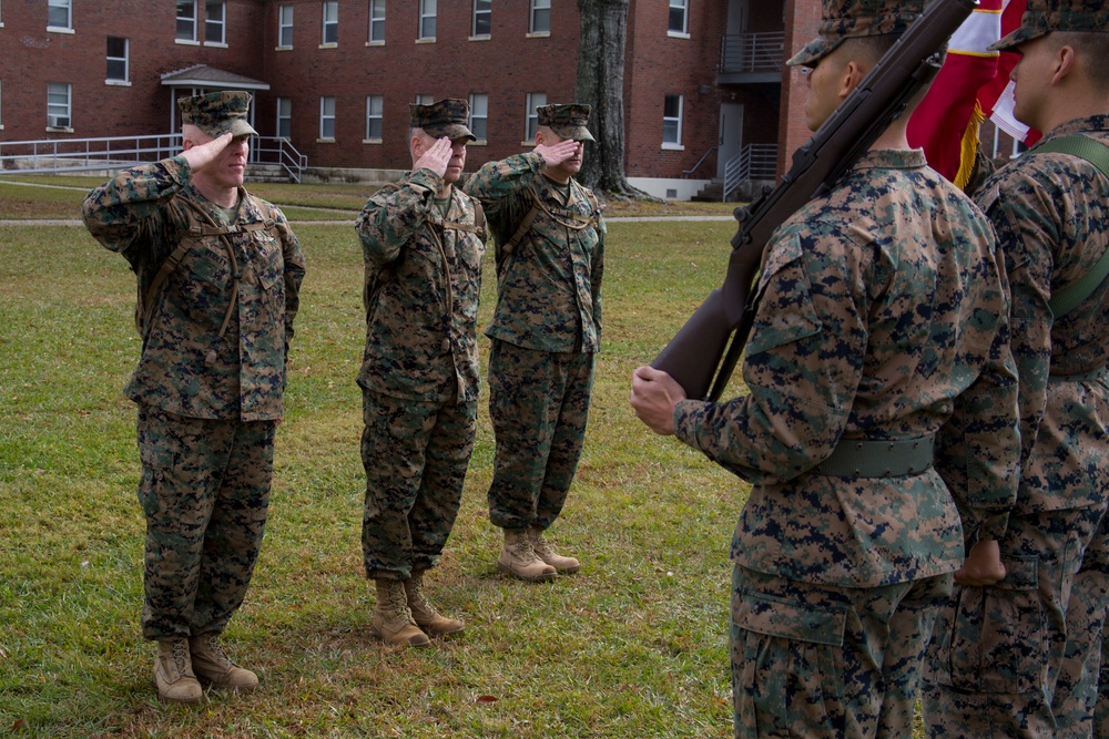 Camp Lejeune 75th Anniversary Hike