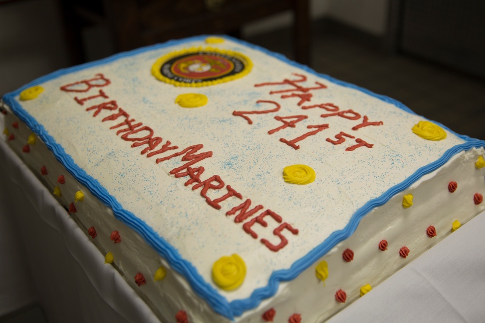 A look inside: 241st Marine Corps birthday meal