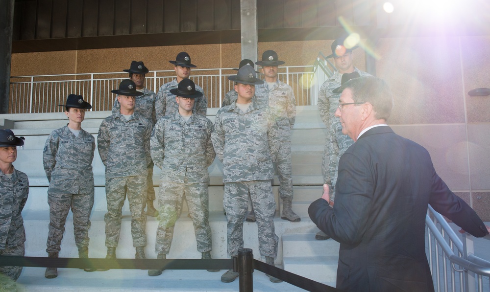 SD visits Lackland AFB, Brooke Army Medical Center and Randolph AFB