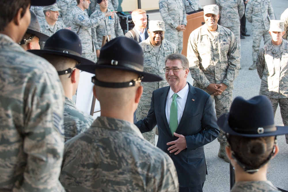 SD visits Lackland AFB, Brooke Army Medical Center and Randolph AFB