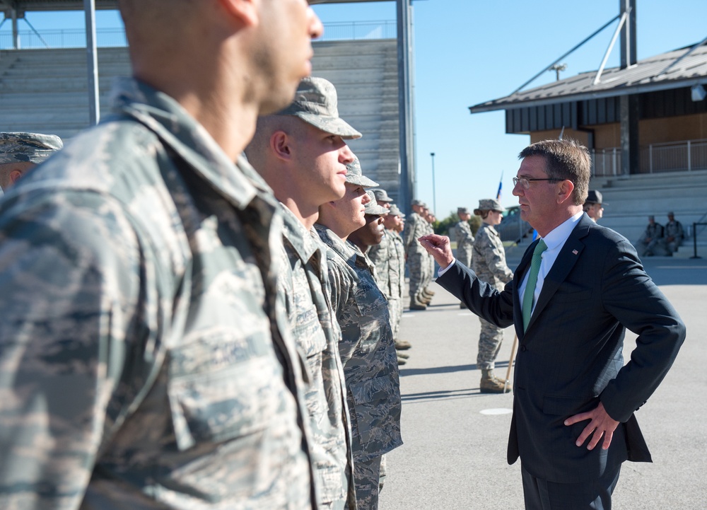 SD visits Lackland AFB, Brooke Army Medical Center and Randolph AFB