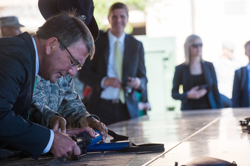 SD visits Lackland AFB, Brooke Army Medical Center and Randolph AFB