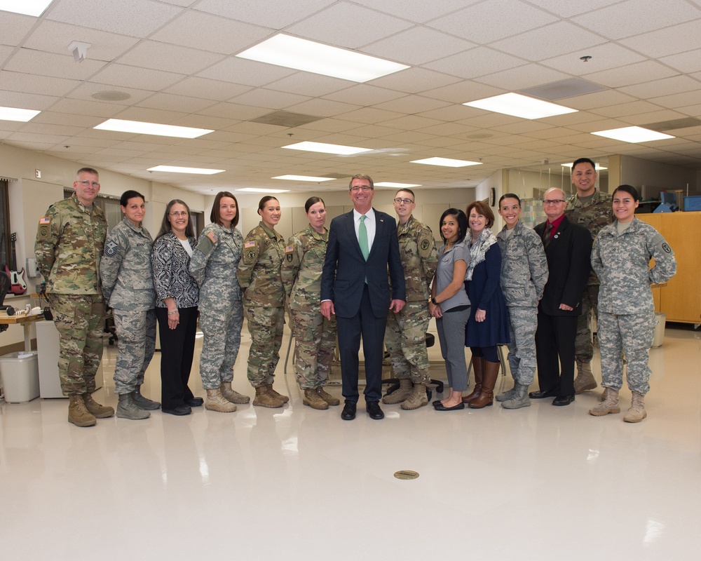 SD visits Lackland AFB, Brooke Army Medical Center and Randolph AFB